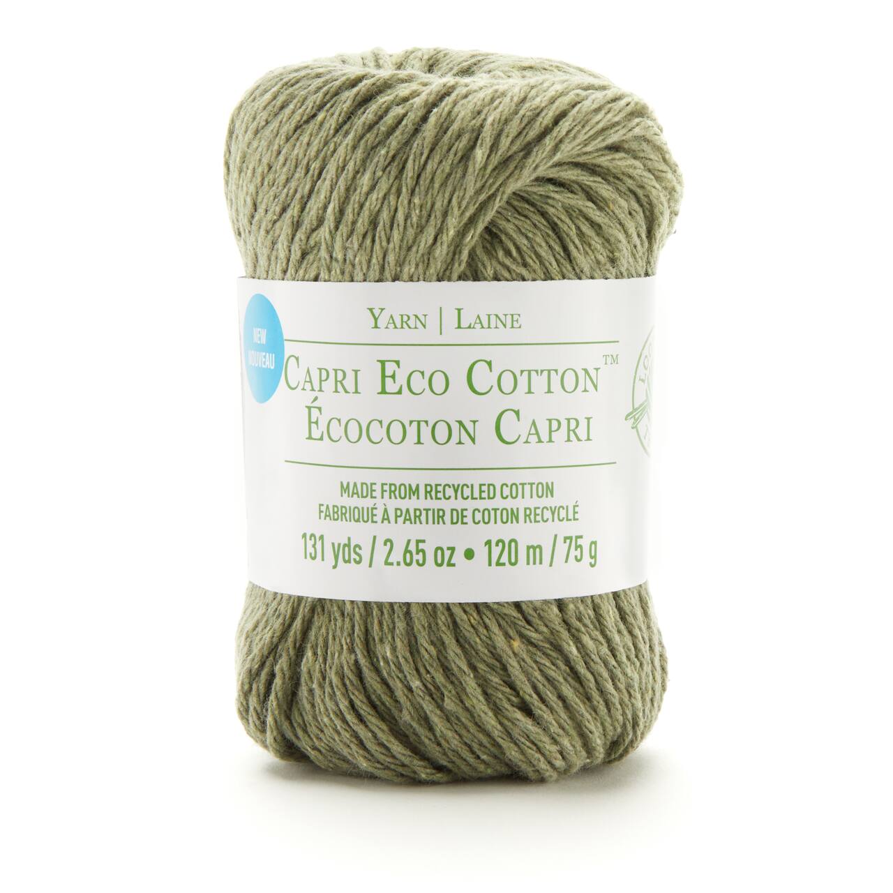 Capri Eco Cotton™ Solid Yarn by Loops & Threads® Michaels